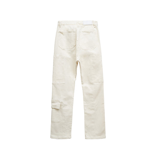 Overol Hombre Diseño Europeo Americano con Cierre y Costura Decorativa - Image 12