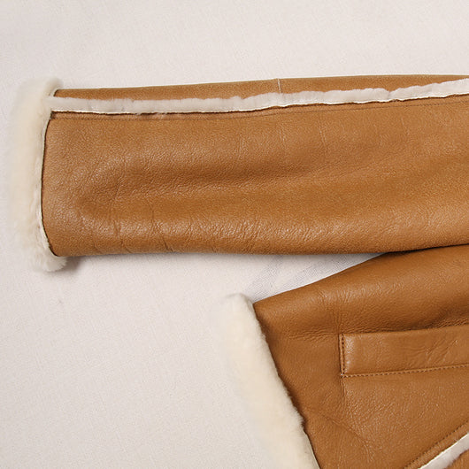 Chaqueta Elegante de Cuello Alto con Detalles de Pelaje para Mujer - Image 13