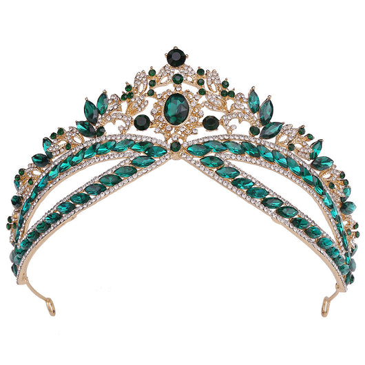 Corona Nupcial de Cristales - Accesorio de Novia Elegante - Image 12