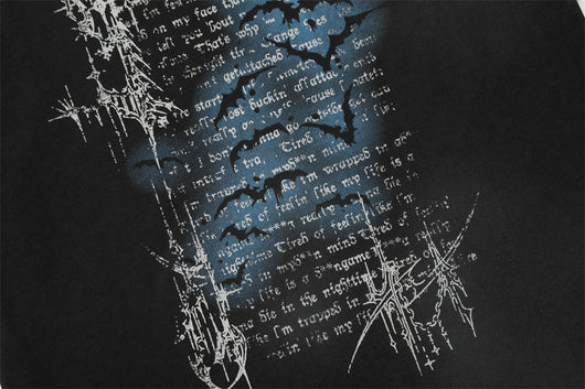 Playera Hombre Estampado Murciélago Dark Bat - Image 18