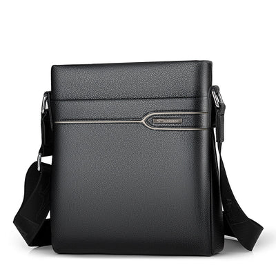 Bolsa de Cuero para Hombre Crossbody Vertical - Image 4