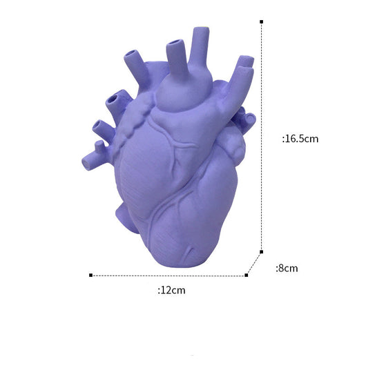 Florero Decorativo en Forma de Corazón, Estilo Nórdico, Escultura de Cerámica para el Hogar - Image 13