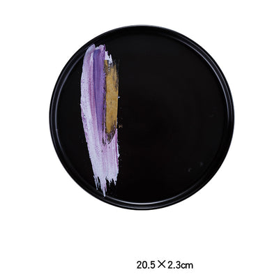 Plato Plano de Cerámica Nórdico Minimalista - Image 24