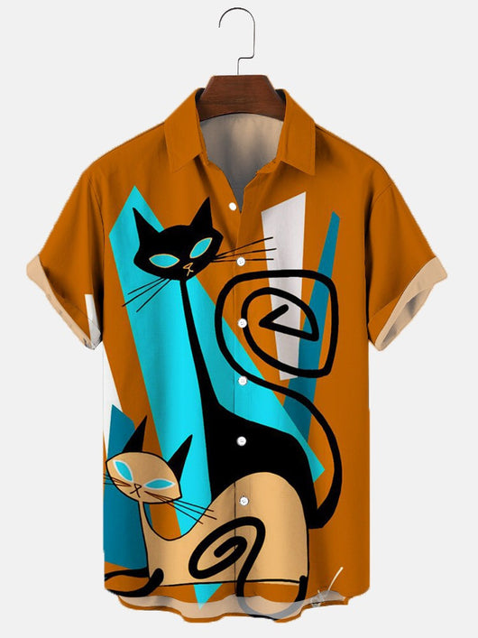 Camisa Estampada Grande para Hombre - Image 12