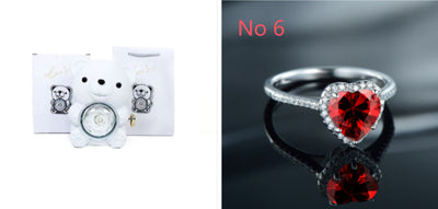 Anillo de Plata S925 Diamante Amor para Mujer Estilo Europeo y Americano - Image 14