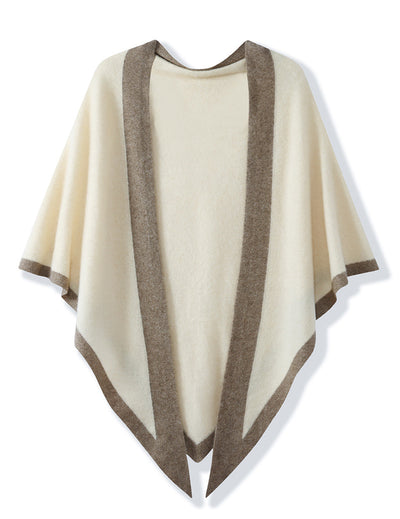 Chal Triangular Oversized en Lana Pura - Image 10