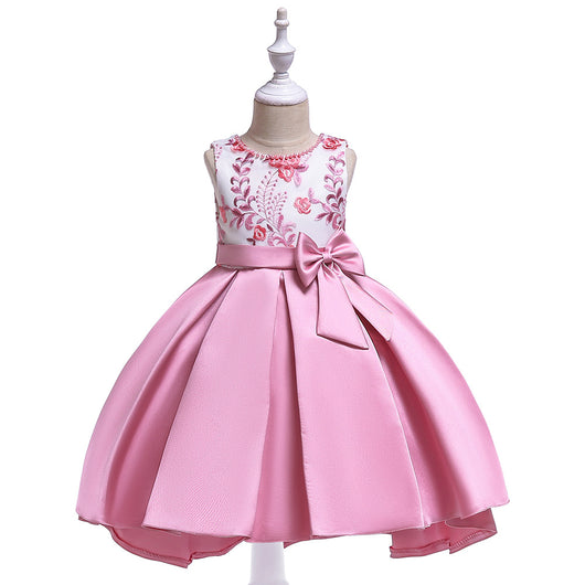 Vestido Infantil de Satén Twill Premium para Niñas - Image 10