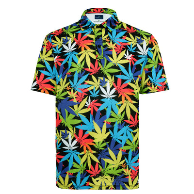Polo Estampado 3D Casual de Manga Corta para Hombre - Image 3
