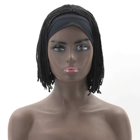 Turbante Trenzado con Apertura Central para Cabello Corto - Image 8