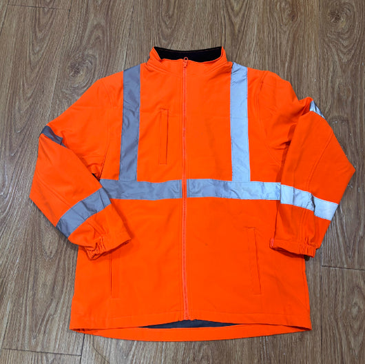 Ropa de Trabajo Impermeable Reflectante Night Black Soft Shell - Image 4