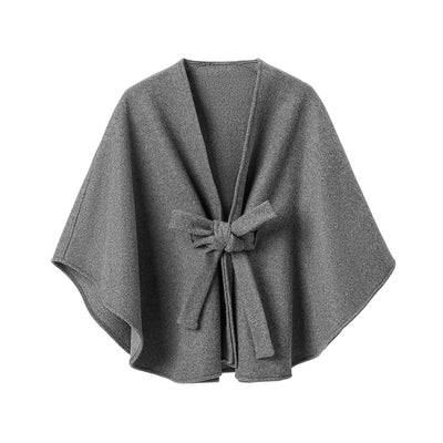 Chal Cinturón Reversible de Lana Pura - Diseño Bicolor Versátil - Image 4