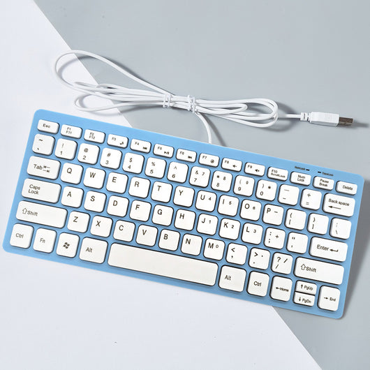 Teclado USB Compacto Silencioso para Computadora de Escritorio y Portátil - Image 6