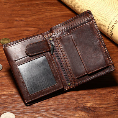 Cartera Vintage de Cuero para Hombre Ejecutivo - Image 9