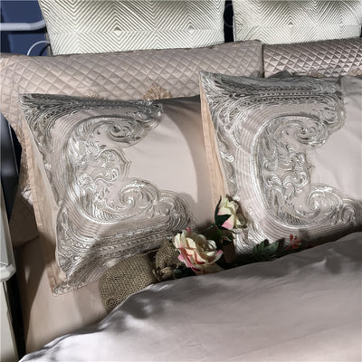 Juego de Cama 4 Piezas Algodón Premium con Encaje y Toque Sedoso - Image 19
