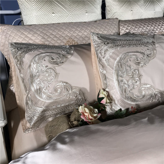 Juego de Cama 4 Piezas Algodón Premium con Encaje y Toque Sedoso - Image 19