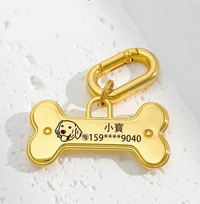 Placa de Identificación para Perro Grabada Antiextravío - Image 18