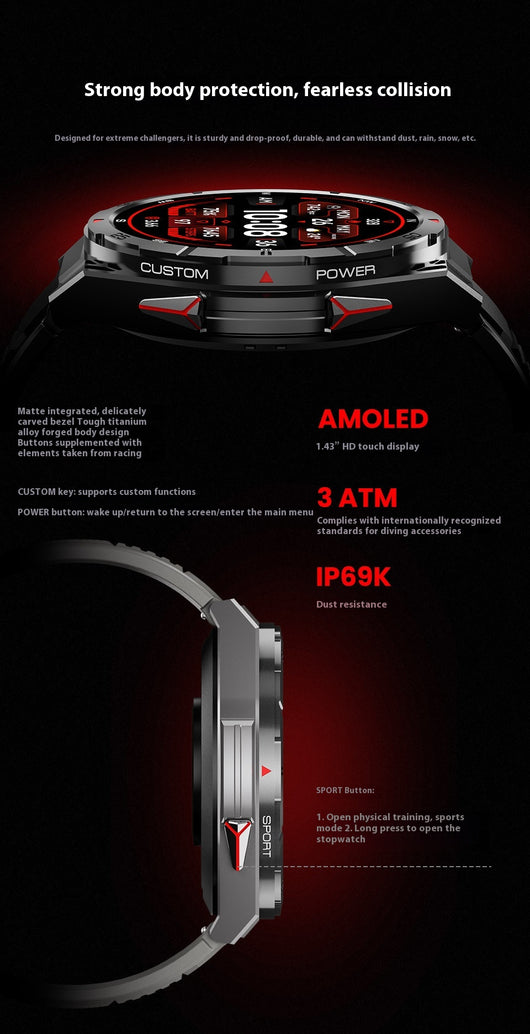 Reloj Inteligente GPS Dual-Band con Llamadas Bluetooth - Image 22