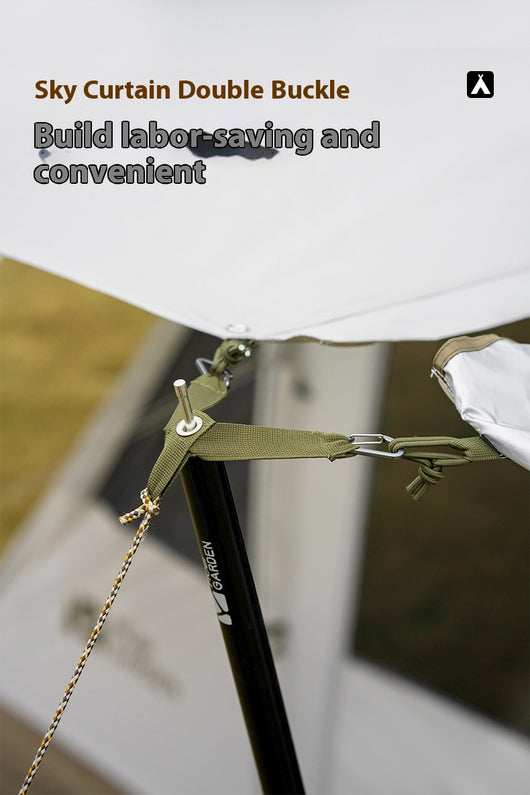 Carpa Túnel Portátil Plegable para Camping - Image 14