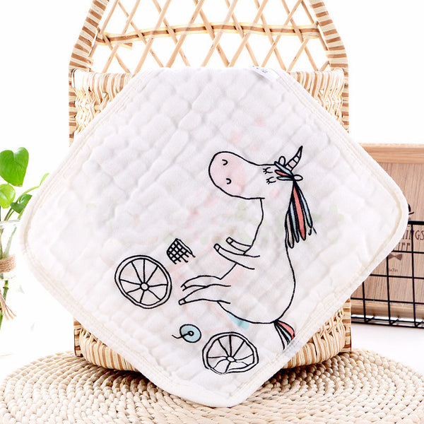 Toalla de Gasa de Algodón de Seis Capas para Bebés y Niños