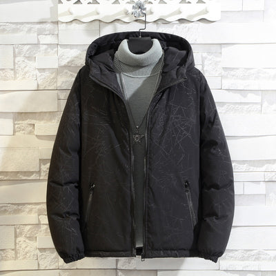 Abrigo de Algodón Talla Grande para Hombre - Chaqueta Clásica Premium - Image 11