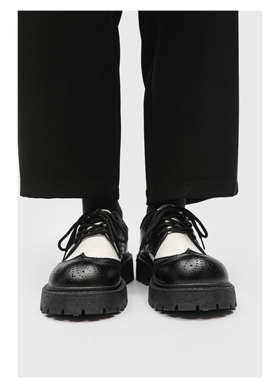Zapatos de Cuero Casual con Tallado Brogue para Hombre - Image 17