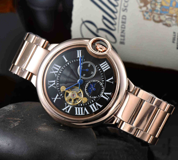 Reloj Mecánico Automático para Hombre con Gran Volante