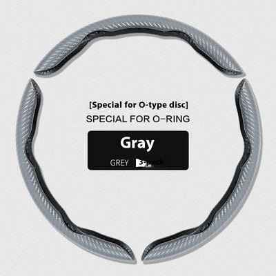 Funda para Volante de Gamuza Absorbente con Patrón Fibra de Carbono - Image 9