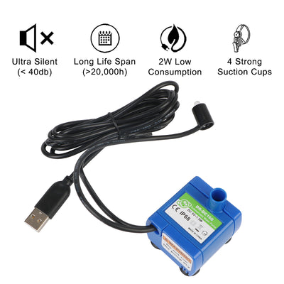 Fuente Automática para Gatos con Filtración y Luz LED - Image 4