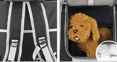 Mochila Transportadora Respirable para Mascotas con Ruedas - Image 12