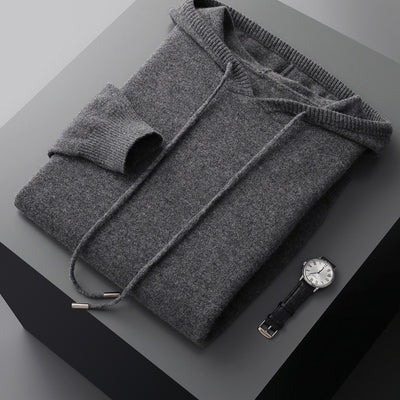 Sudadera Hoodie de Cashmere para Hombre - Diseño Oversize Otoño Invierno - Image 5