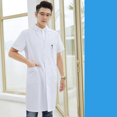 Bata Blanca Profesional para Tatuadores y Artistas de Salón - Image 9