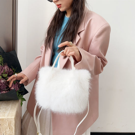 Bolso Tote de Piel Sintética Estilo Fox - Image 20