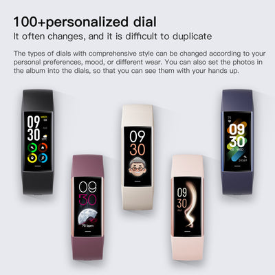 Pulsera Inteligente AMOLED C80 con Monitor de Frecuencia Cardíaca y Oxígeno - Image 10