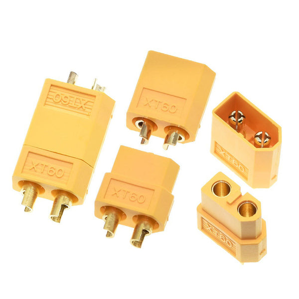 Conector Banana de Alta Corriente para Motores de Aeromodelismo (Macho y Hembra)