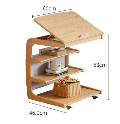 Mesita Auxiliar Móvil con Ruedas para Dormitorio y Sala - Image 11
