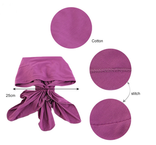 Pañuelo Turbante Elástico de Algodón Modal Premium - Image 11