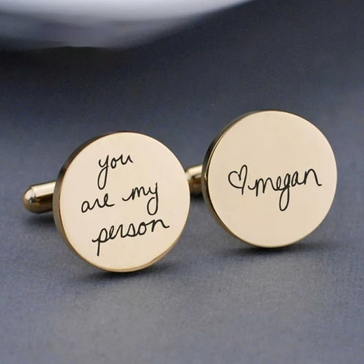 Gemelos Personalizados de Lujo para Hombre con Grabado de Nombre - Image 8