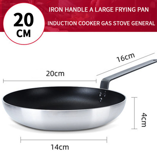 Sartén de Aluminio con Fondo Plano - Calidad Premium para tu Cocina - Image 7