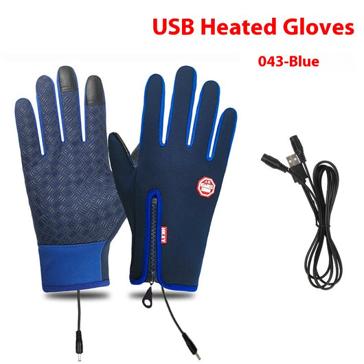 Guantes Calefactores USB con Calor Eléctrico para Invierno - Impermeables y Antideslizantes - Image 14