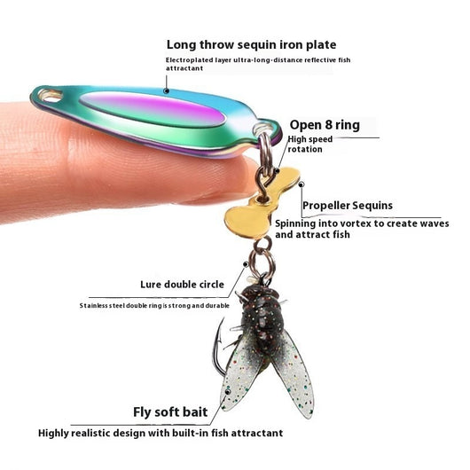 Anzuelo Giratorio con Hélice para Pesca de Mosca - Image 25