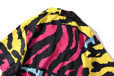 Playera de Playa Colorblock Graffiti - Image 12