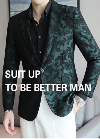 Blazer Slim Fit de Color Liso para Hombre - Primavera Verano - Image 21