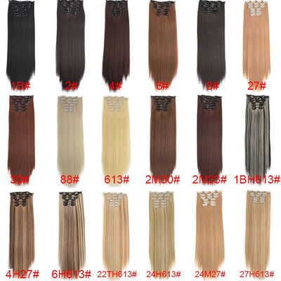 Set de 6 Extensiones de Cabello Liso Largo - Image 3