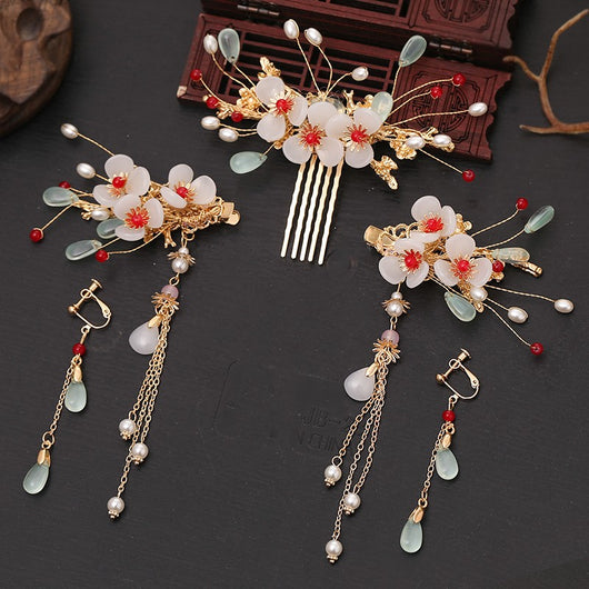 Tocado y Accesorios para Cabello Estilo Antiguo Han - Image 17