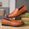 Zapatos de Cuero Casual para Hombre - Transpirables y Cómodos para Verano