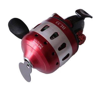 Carrete de Pesca Metálico BL35 con Alambre Interior y Cierre para Tirachinas - Image 6