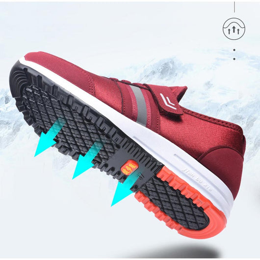 Zapatos de Caminar para Mujer con Suela Acolchada, Terciopelo Térmico y Antideslizante - Image 6