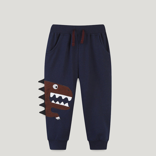 Pantalones Deportivos Casuales para Niños con Bordados Modernos
