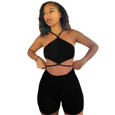 Conjunto de Dos Piezas: Chaleco y Shorts para Mujer - Image 2