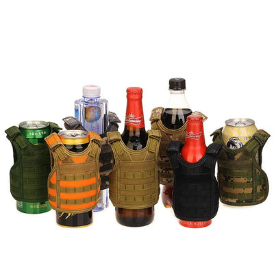 Set de Botellas Miniatura para Decoración de Bares y Fiestas Navideñas